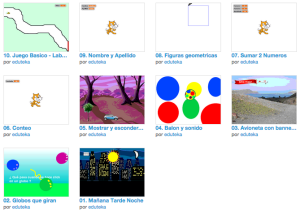 Captura de 10 retos matemáticos para niños a realizar con Scratch