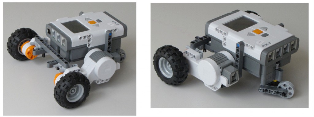 Montaje robot Lego NXT - Resultado final