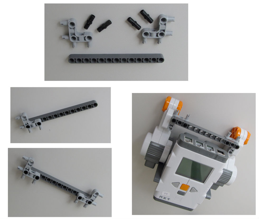 Montaje robot Lego NXT - Paso 4