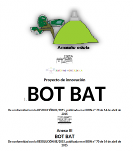 Proyecto de innovación - Bot Bat