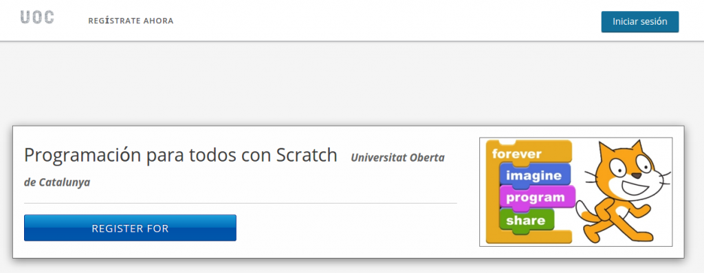 MOOC de Scratch - UOC