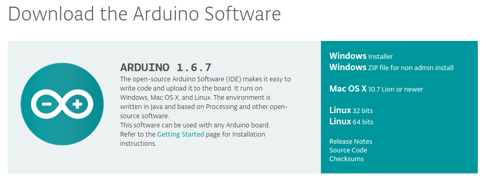 Software de Arduino